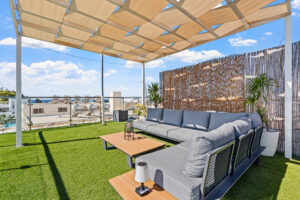 Tanas Rooftop Seaview Suite roof terrace