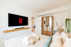 Tanas Grand Terrace Suite bedroom