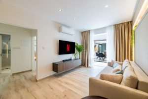Tanas Grand Terrace Suite living room
